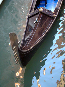 Gondola Gliding thru Venice